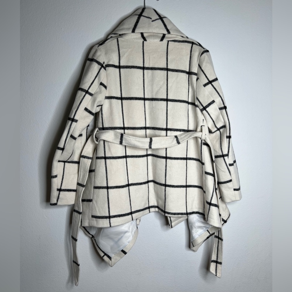 CHICWISH Womens Cardigan Sweater Plaid Open Size XS - Picture 2 of 7